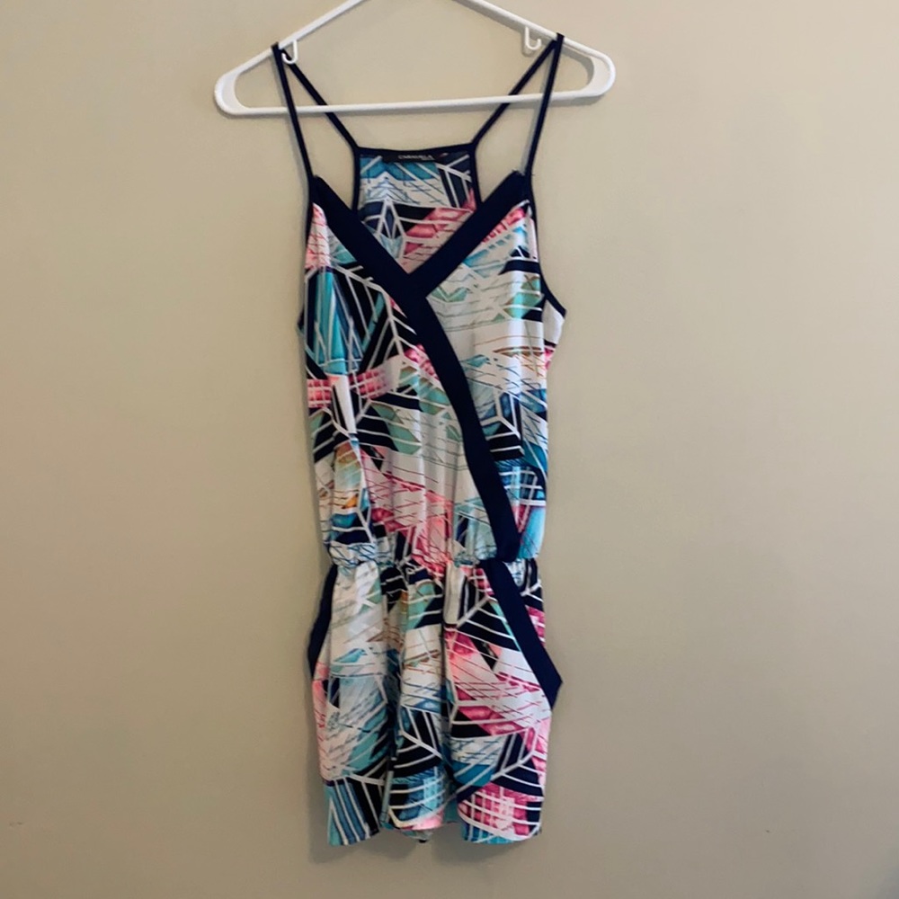 Multicolored romper